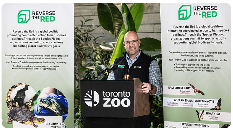 Dolf DeJong, Toronto Zoo CEO
