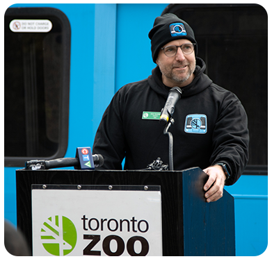 Dolf DeJong, CEO, Toronto Zoo