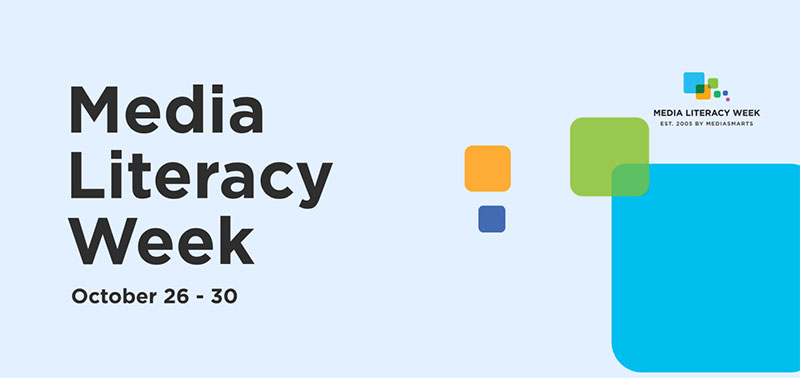 Media Literacy Week poster