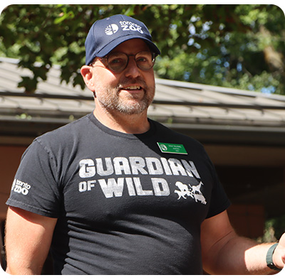 Dolf DeJong, CEO of Toronto Zoo