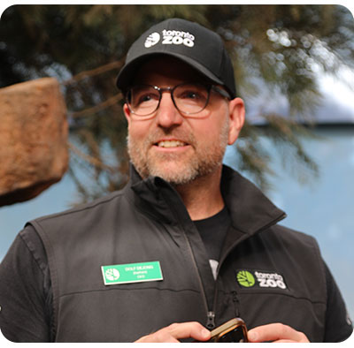 Dolf DeJong, CEO of Toronto Zoo