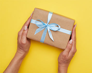 Gift wrapped and ready to be sent