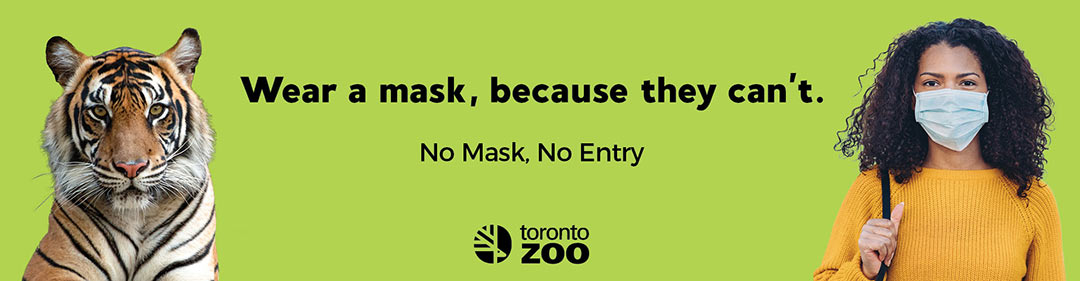 Wear a mask because they can't