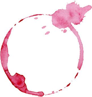 wine glass illustration