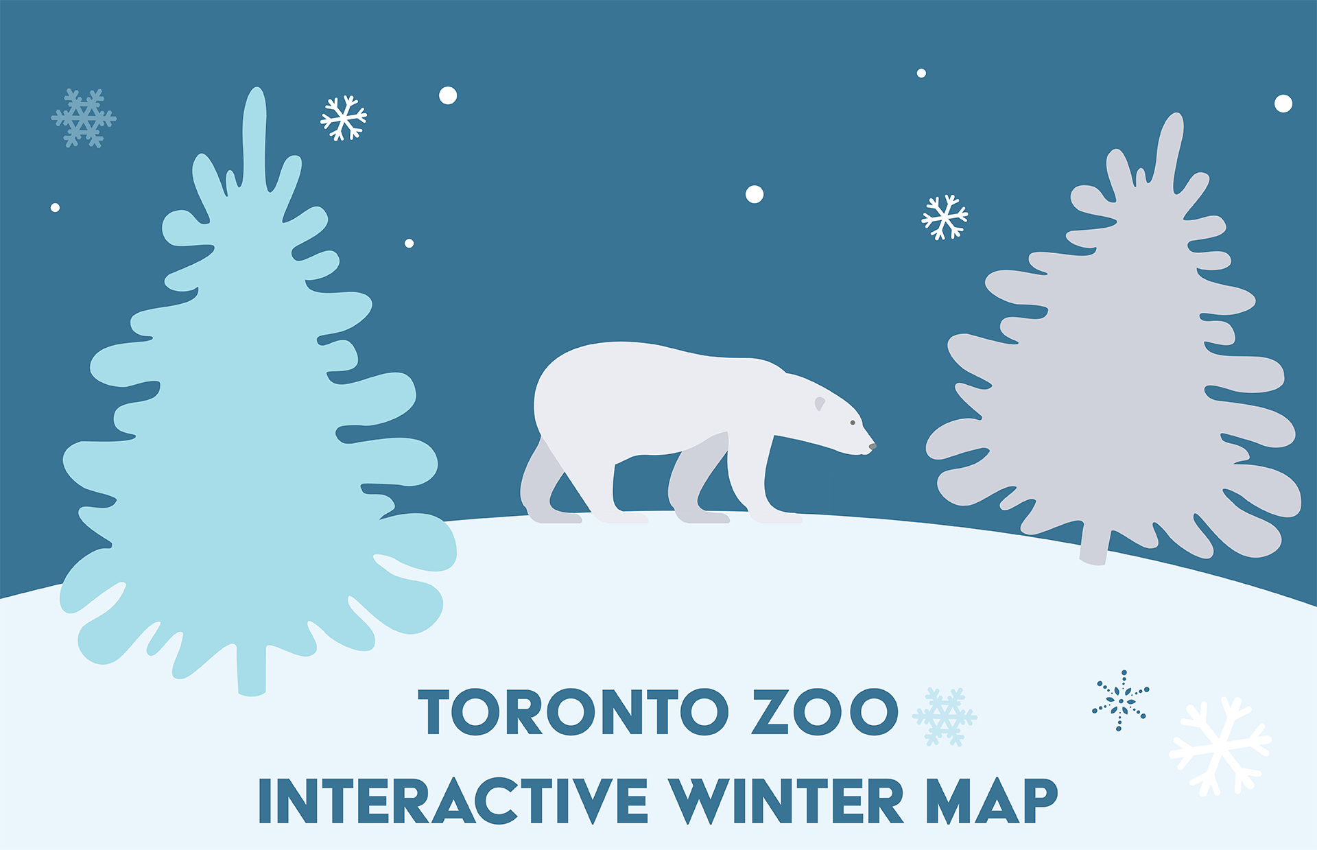 TORONTO ZOO INTERACTIVE WINTER MAP