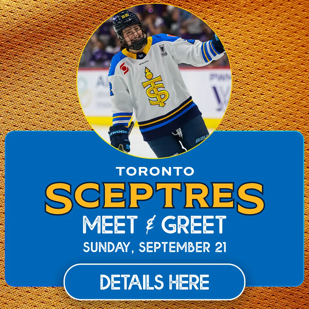 Toronto Sceptres Meet & Greet - Sunday, September 21 - Details Here