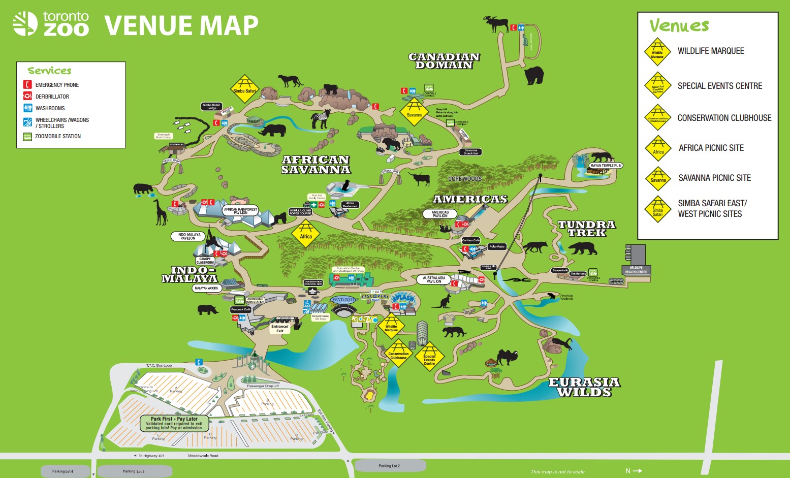 Toronto Zoo Host Your Event